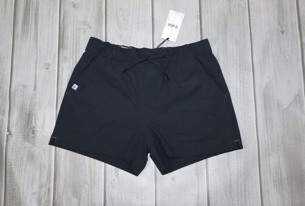 NEW Stio Vallis Women’s Hiking Stretch Shorts Size 10, 4” Inseam – Black